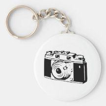 Old Camera Key Chain