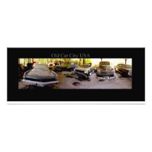 Old Car City USA Front Lot E Panoramic Print Photographic Print