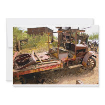 Old Car invitation