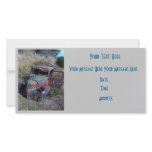 Old Car Custom Photo Card