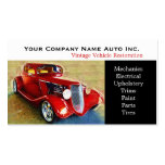 Old Car Repair Shop - Restorations Business Cards