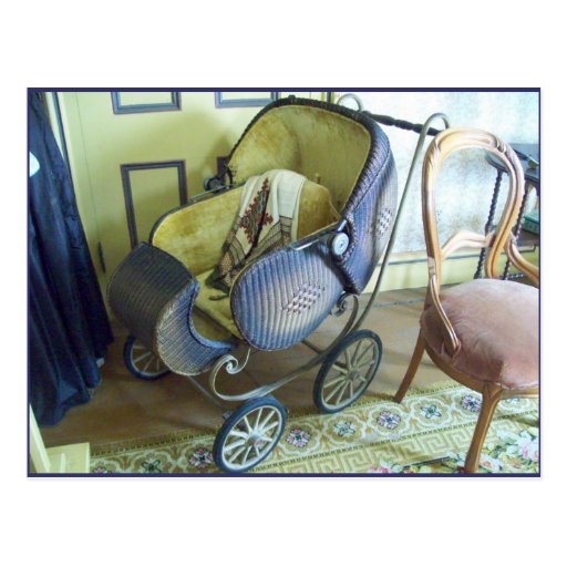 Old carriage postcard