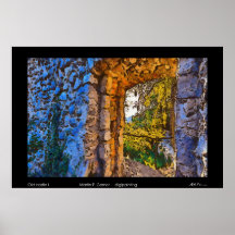Old castle I Poster