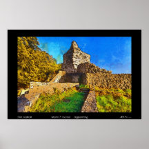 Old castle III Posters