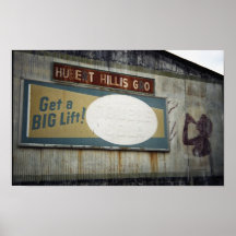 Old Cold Drink Sign Posters
