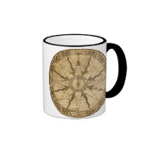 Old Compass Rose Coffee Mug