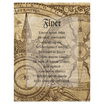 Old Compass Rose Personalized Flyer