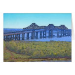 Old Cooper River Bridges Greeting Card