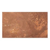 old copper surface business card templates