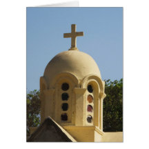 Old Coptic Church in Cairo, Egypt Cards