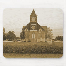 Old Country Church Mousepad