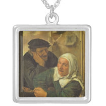 Old Couple Necklace