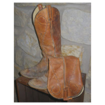 Old Cowboy Boots are the Best Cowboy Boots! Personalized Flyer