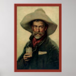 Old Cowboy ~ Vintage Beer Advertising Posters