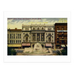 Old Detroit Opera House and Fountain, Detroit, MI Post Cards