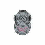Old Dive Helmet Polo