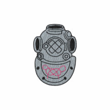 Old Dive Helmet Polo