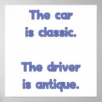 Old Driver Antique Car