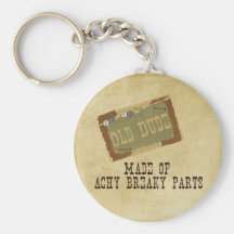 Old Dude Key Chains