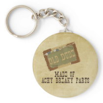 Old Dude Key Chains