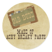 Old Dude Stickers