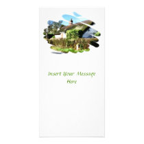OLD ENGLAND COTTAGES UK PERSONALIZED PHOTO CARD