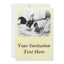 Old English Game Bantams:  Calendar Drawing Announcement