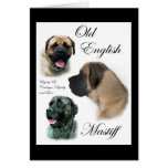 Old English Mastiff Gifts Greeting Cards