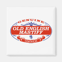 Old English Mastiff Magnet