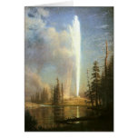 Old Faithful, Albert Bierstadt cards