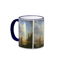 Old Faithful, Albert Bierstadt Mugs