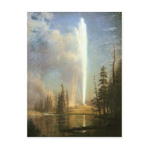 Old Faithful, Albert Bierstadt Postcards