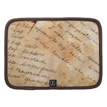 Old Family Recipes Folio Planner