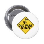 Old Fart Crossing Pin