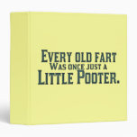 Old Fart - Little Pooter Binder