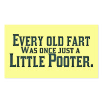 Old Fart - Little Pooter Business Card Template
