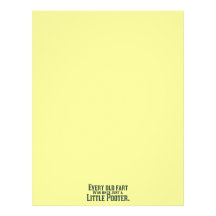 Old Fart - Little Pooter Letterhead