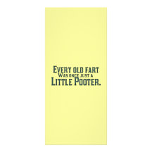 Old Fart - Little Pooter Rack Cards