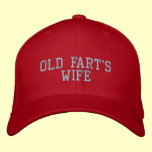 Old Fart's Wife Baseball Hat embroidered hats