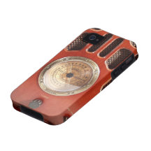 Old Fashion Radio Digital Realism Vibe iPhone 4 Cases