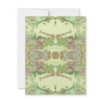 "Old-Fashioned Abstract" Invitation Background
