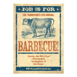 Old Fashioned Barbecue Invitations