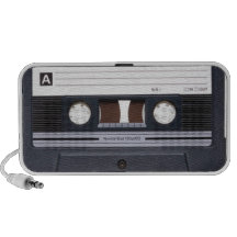 Old-Fashioned Cassette Speakers
