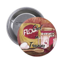 Old Fashioned Chef Button