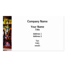 Old Fashioned Coffee Grinder Business Card Template