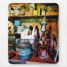 Old Fashioned Coffee Grinder Mousepads