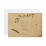 Old Fashioned Elegance Parchment Quill Wedding