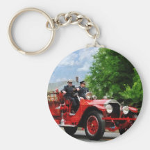 Old Fashioned Fire Truck Keychains