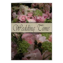 Old fashioned flower decoration cards