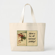 Old Fashioned Holiday Tote Bags
